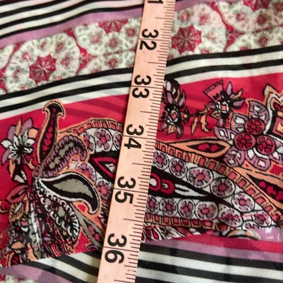 Bohemian Pink and Purple Paisley Swim Coverup - Picture 11 of 12